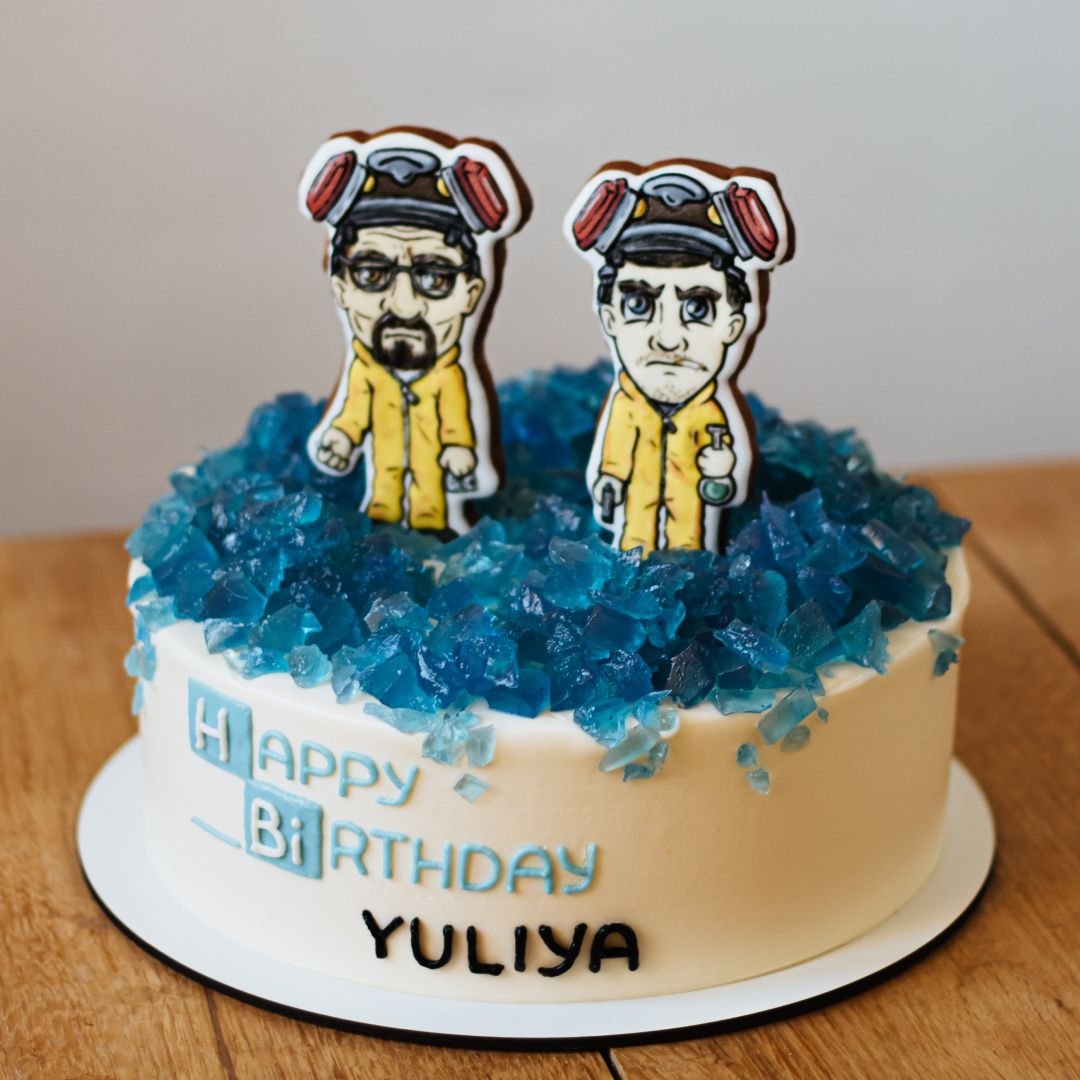Декор торта «Breaking bad»
